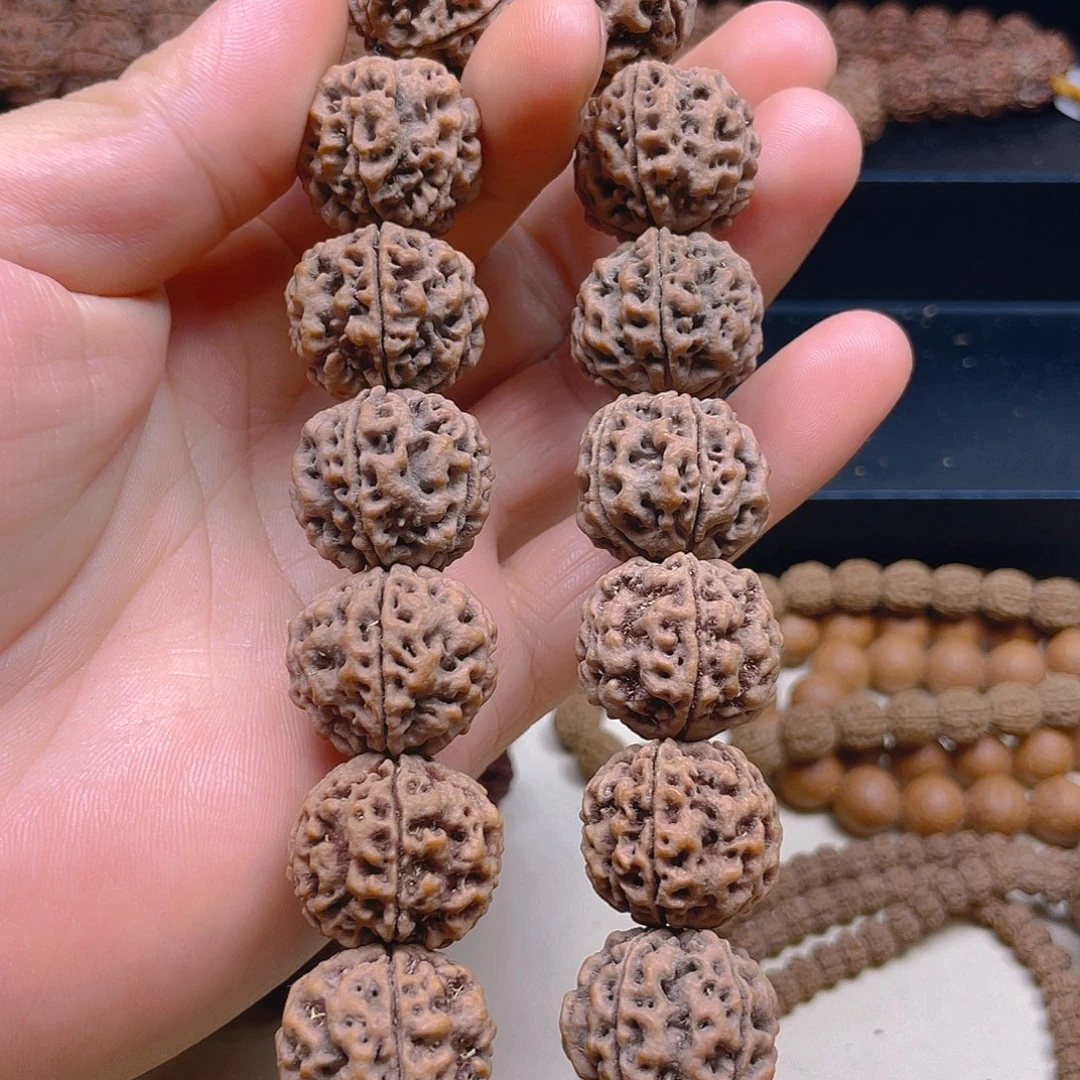 好***疯金刚菩提手串23.5mm粗筋大双龙