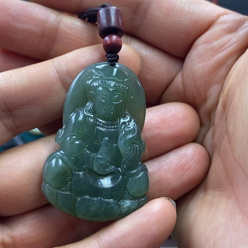 【闪购商品】蛇纹石玉未镶嵌吊坠