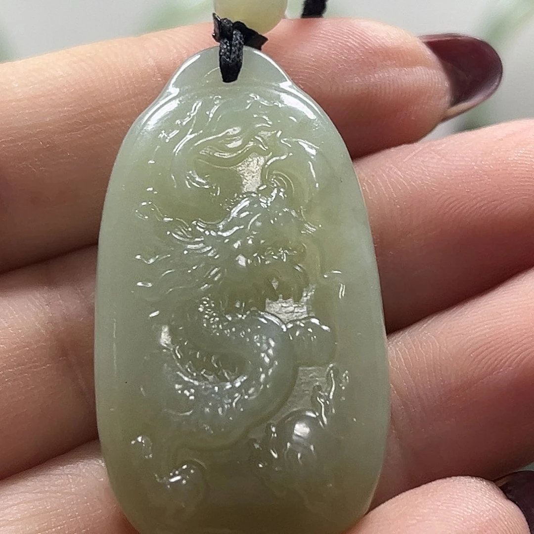 和田玉未镶嵌吊坠(不含链)