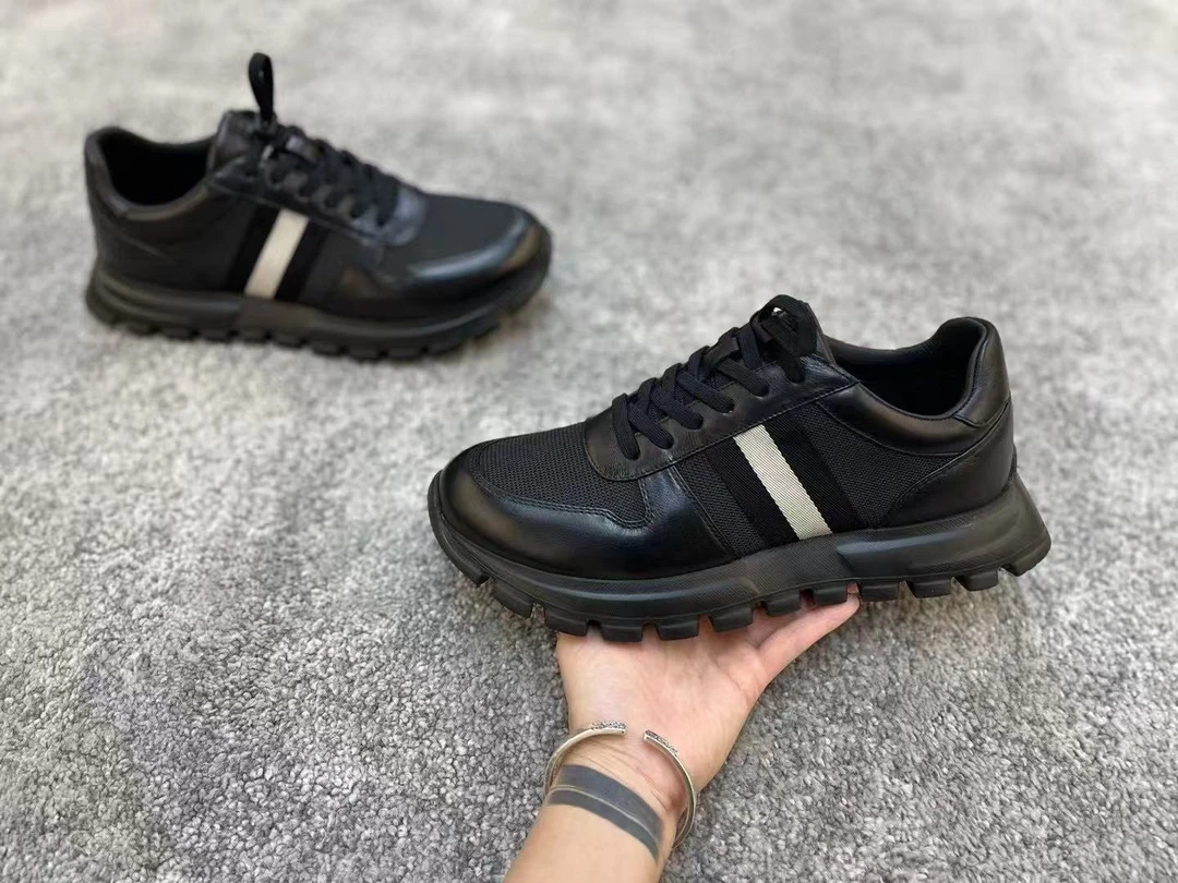 透气休闲商务风春夏夏季网面鞋时尚百搭清凉感痞帅