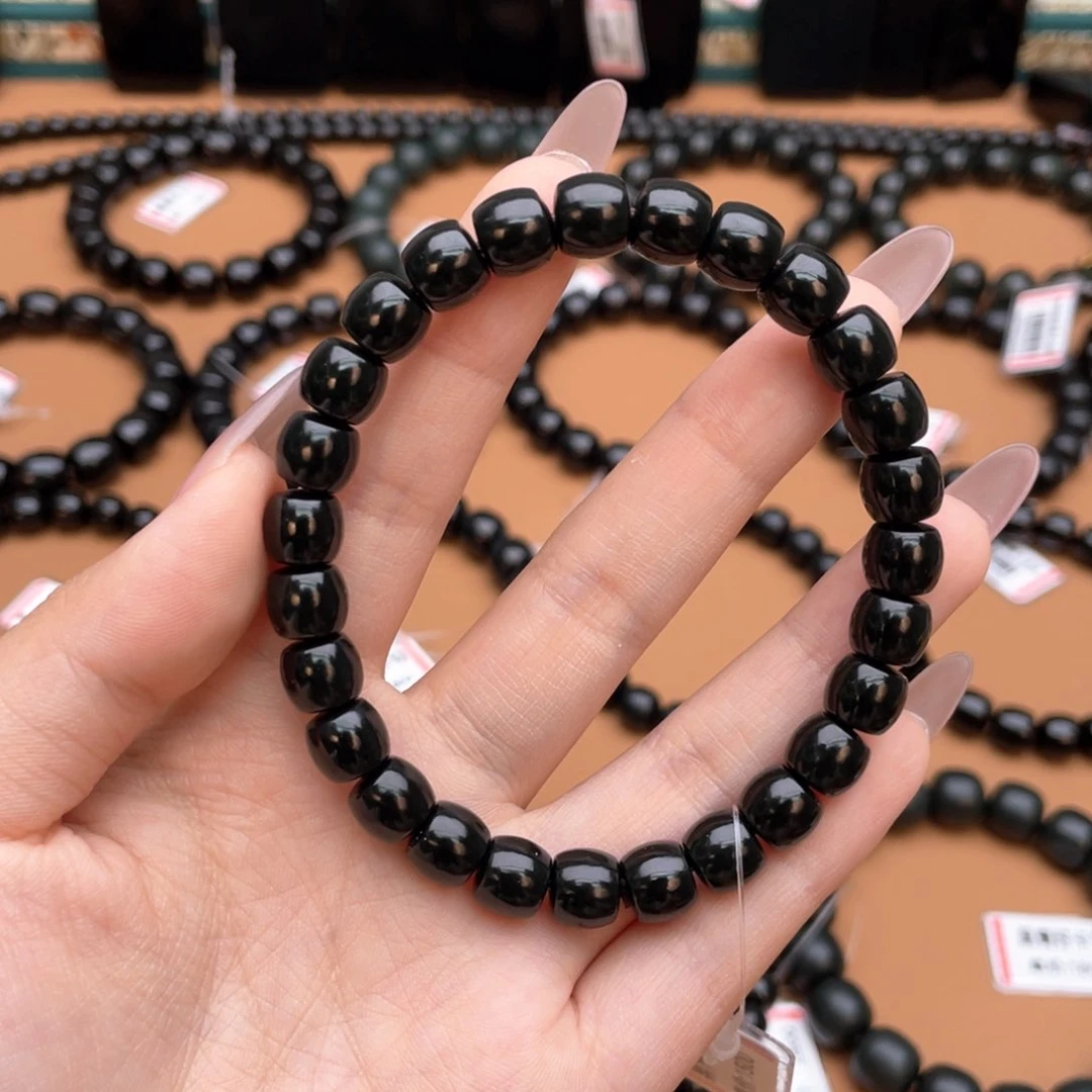 手链未镶嵌和田玉（青玉）斐