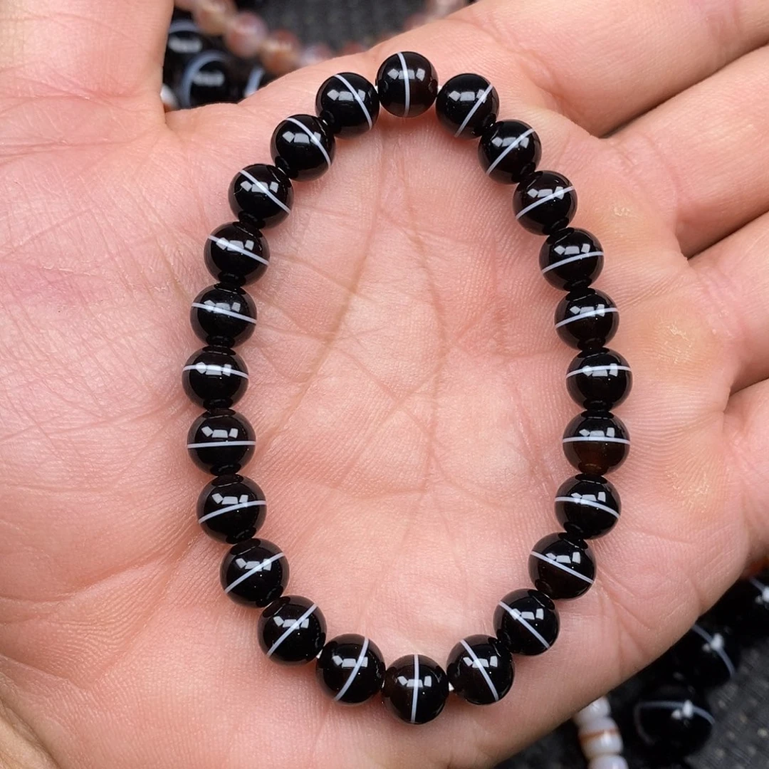 玛瑙/玉髓未镶嵌手链