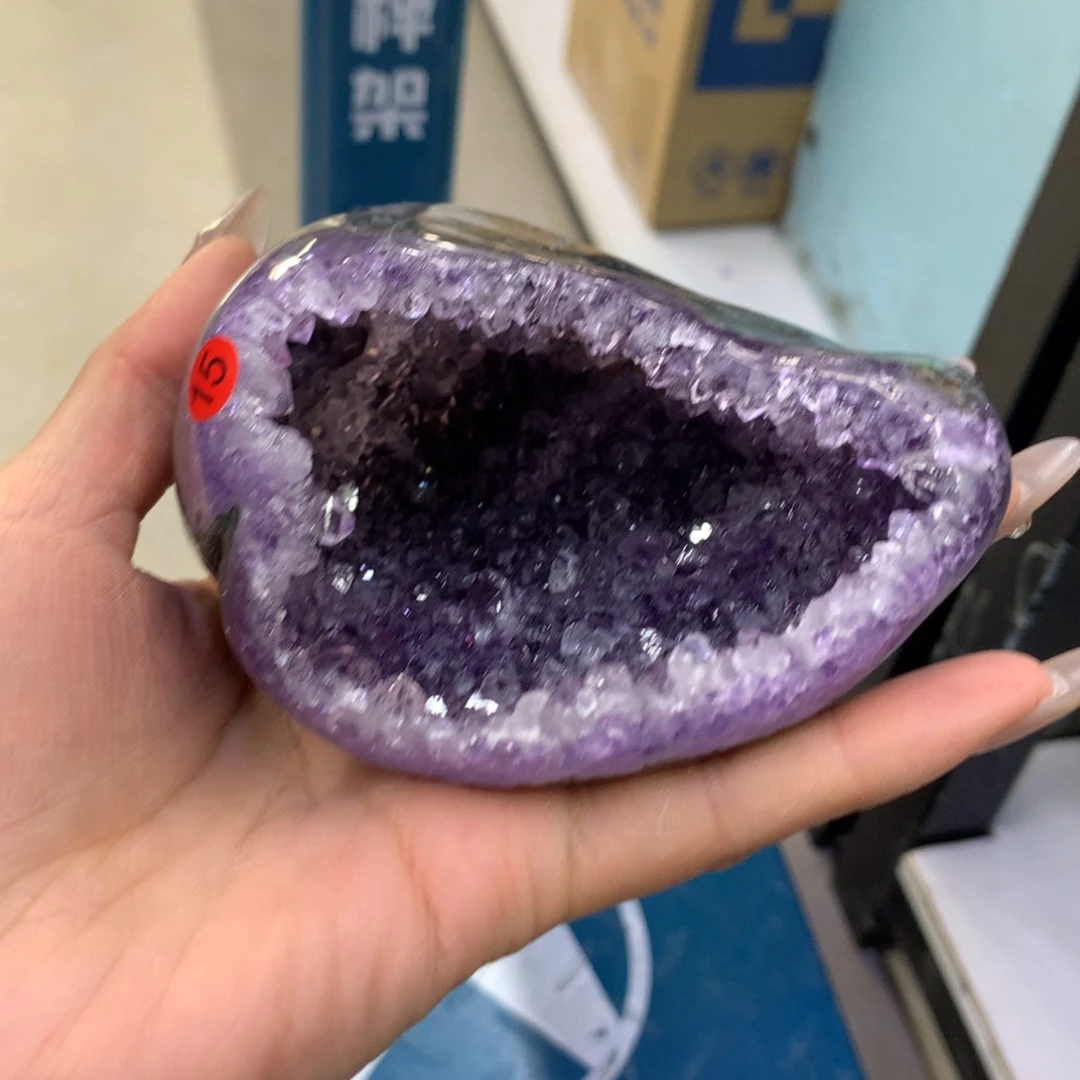 水晶摆件婷未镶嵌