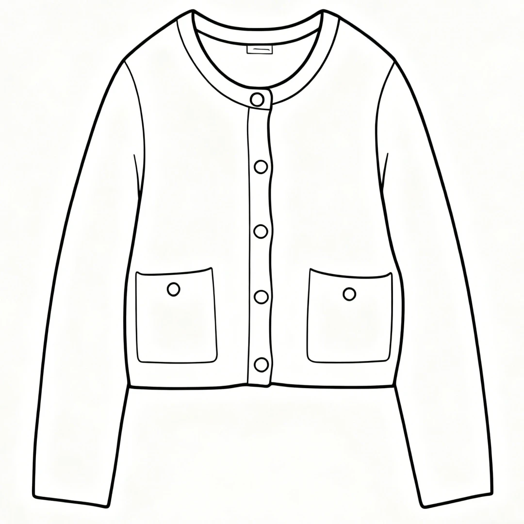 【Montendre】秋冬新款 G 气质羊毛混纺夹克外套长袖毛呢大衣外套