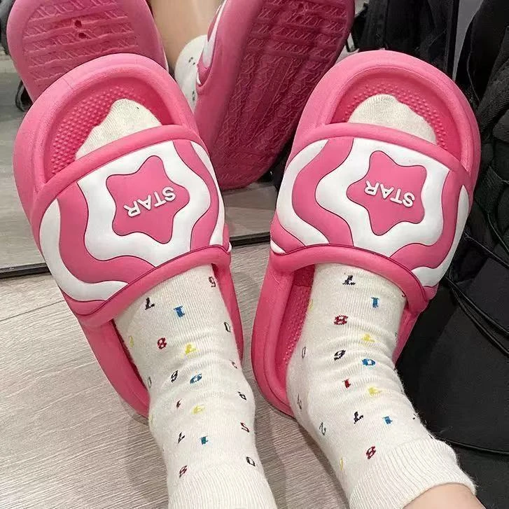 夏休闲款拖鞋女新款配裙子水洗拖鞋AX-32