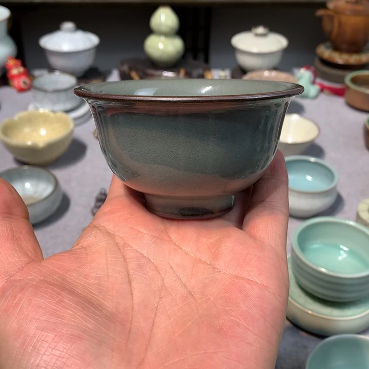 龙泉青瓷手工铁胎