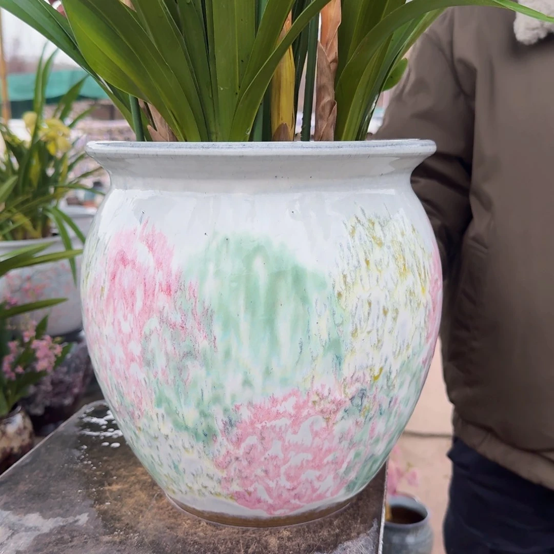 紫砂公道杯口25高26.5（一个胖子彩色