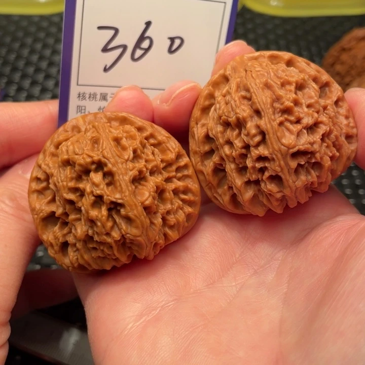 文玩核桃把件45南疆石360