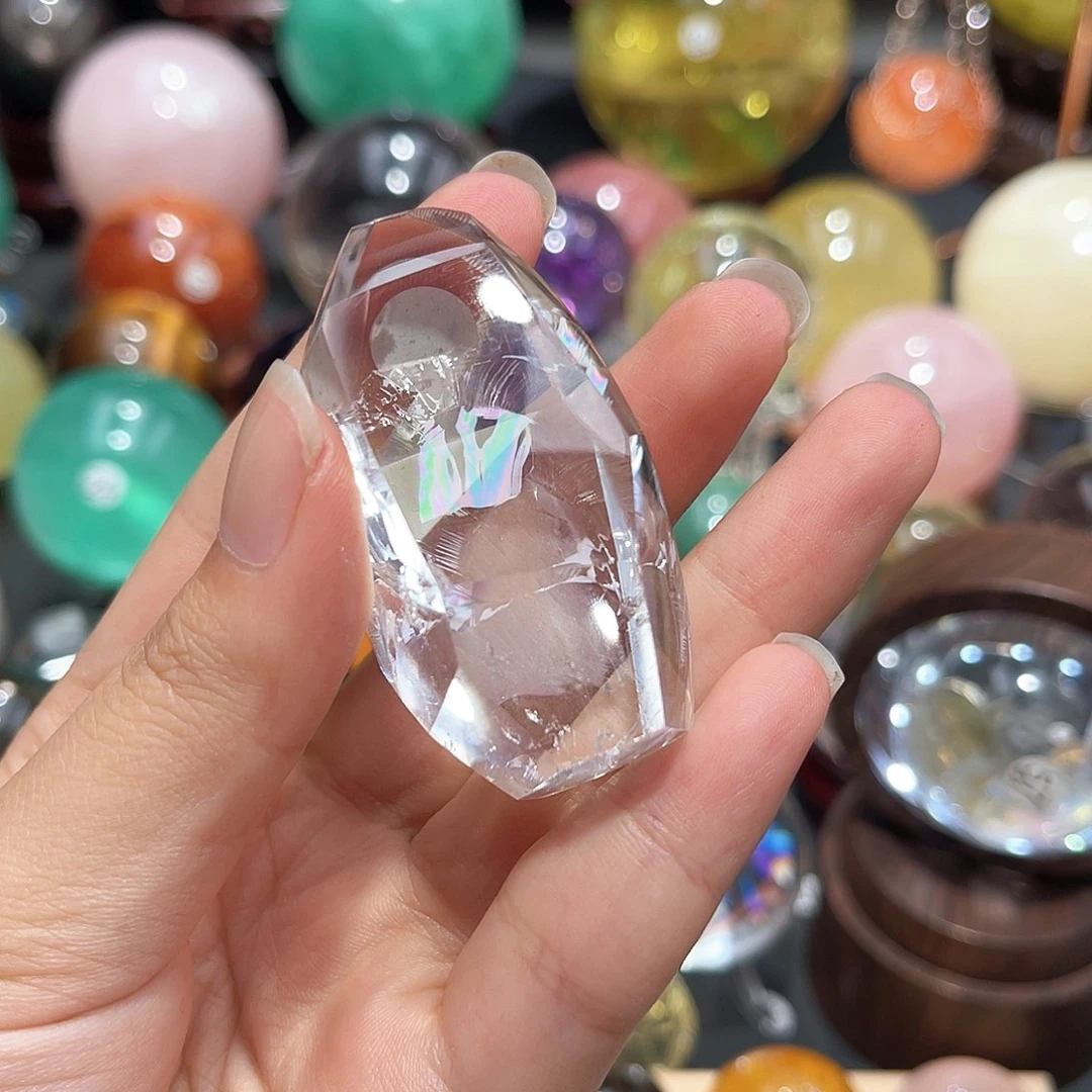 未镶嵌珠宝半成品水晶微瑕