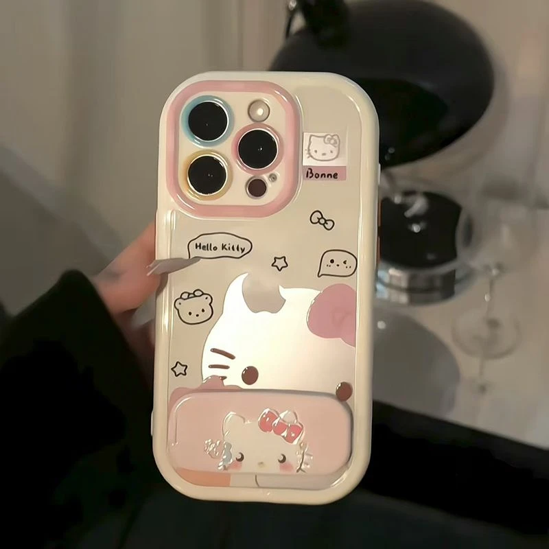 撞色奶油小熊凯特适用苹果16e华为OPPO小米14vivo手机壳iPhone153