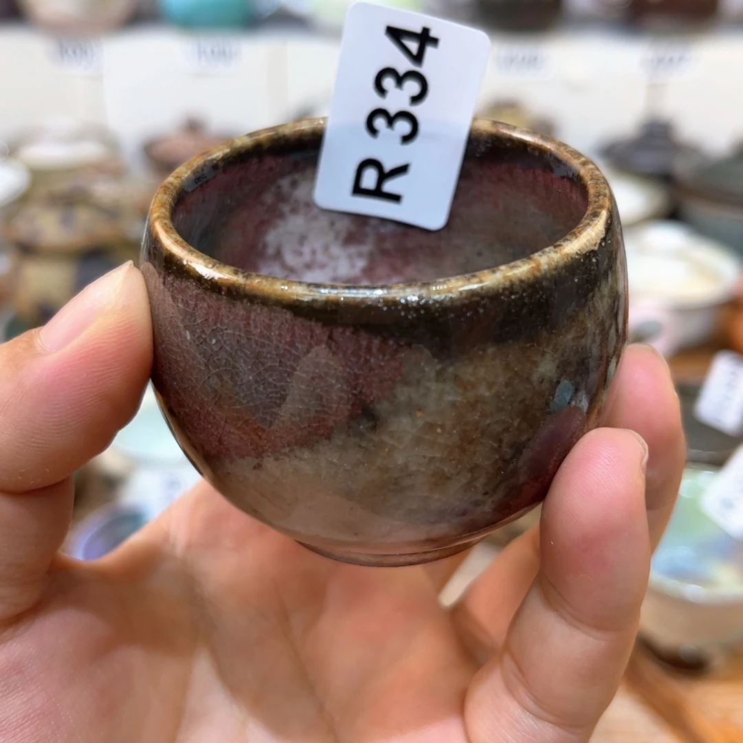 茶杯朱泥陶瓷艺术