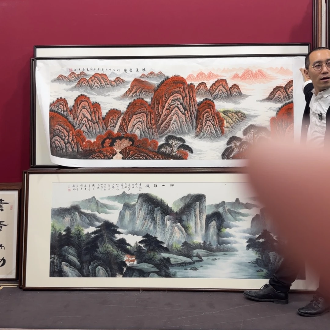 国画手绘作品210/80