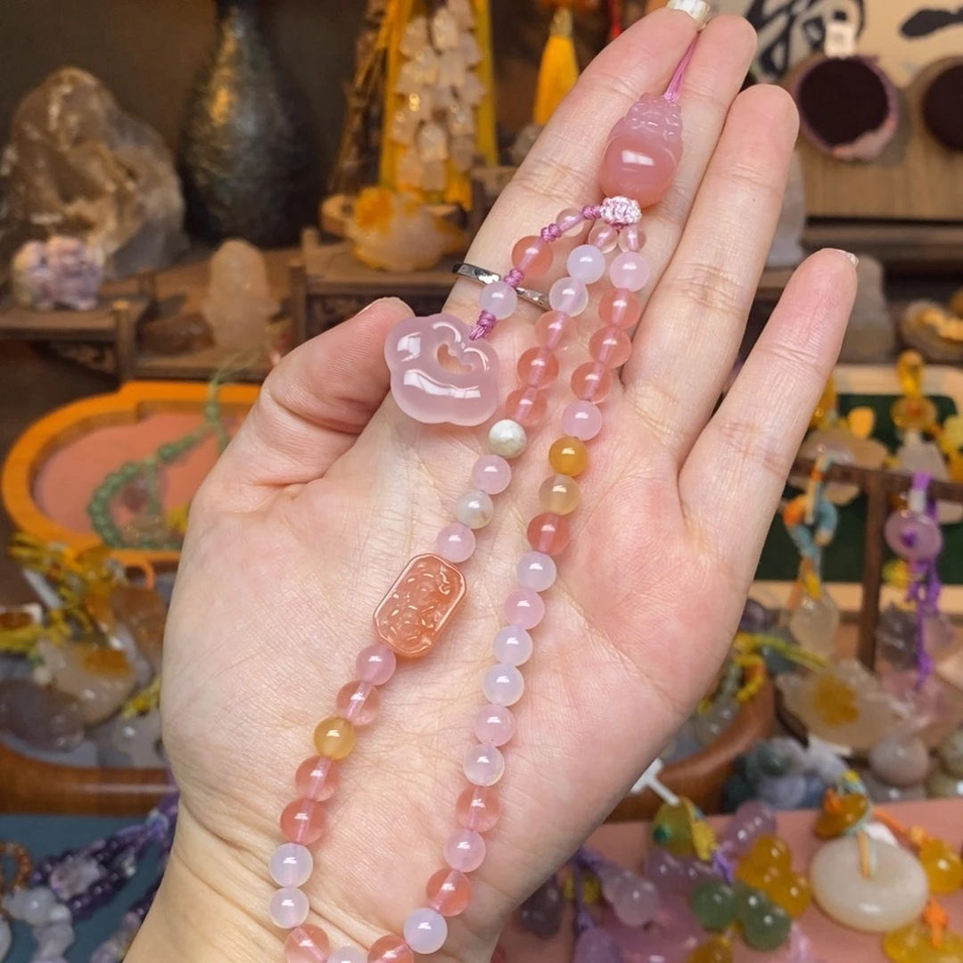 玛瑙/玉髓未镶嵌车挂