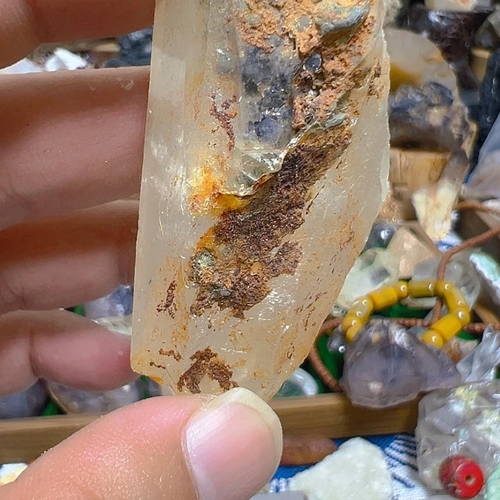 紫晶珠宝半成品未镶嵌橙*