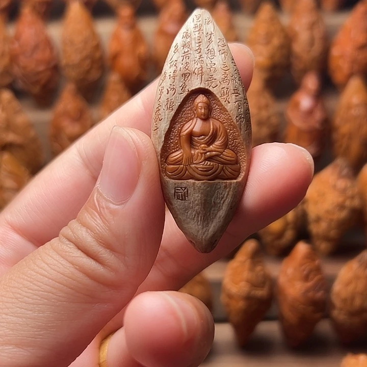 我***肉吊坠橄榄核橄榄核