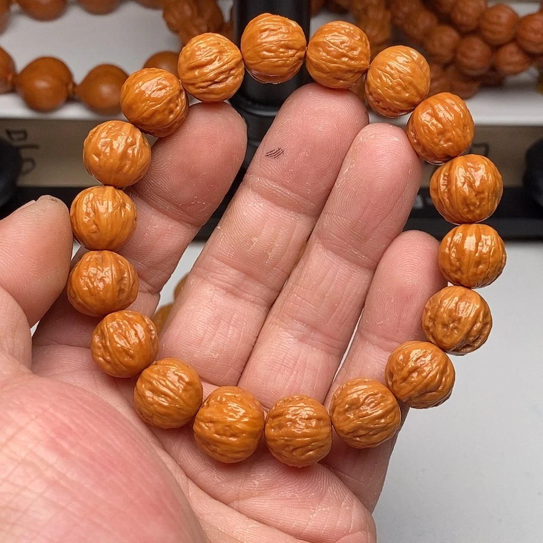 木质类文玩核桃1.4八棱