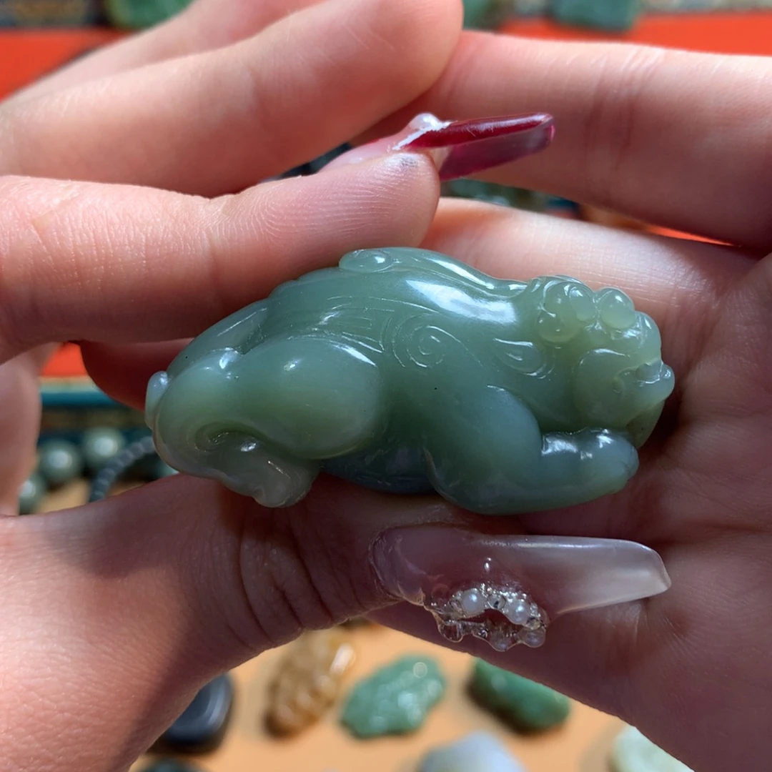 和田玉（糖玉）挂件未镶嵌