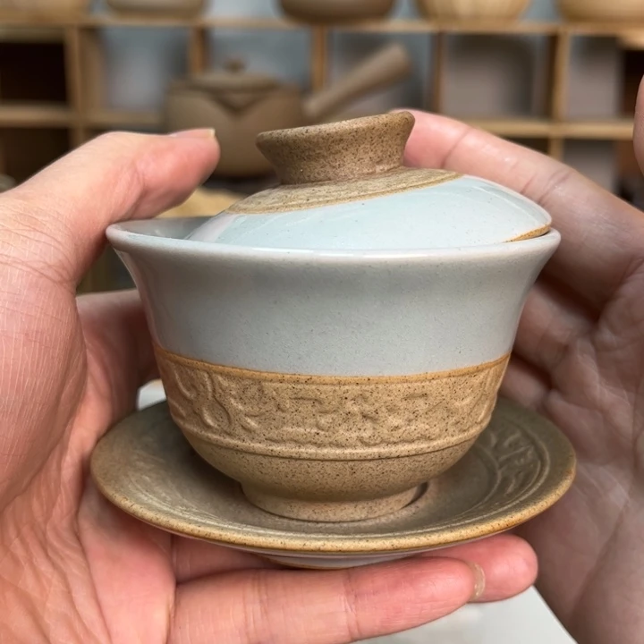 壶老段烧陶瓷茶器