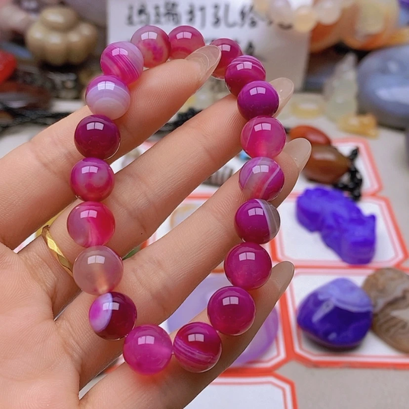 【闪购商品】未镶嵌玛瑙/玉髓珠宝半成品朱*