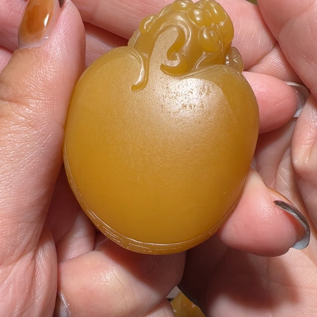 驿***。和田玉未镶嵌颈饰