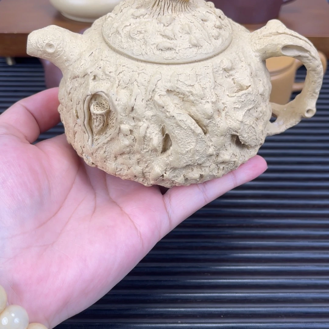 博***7紫砂茶壶本绿供春