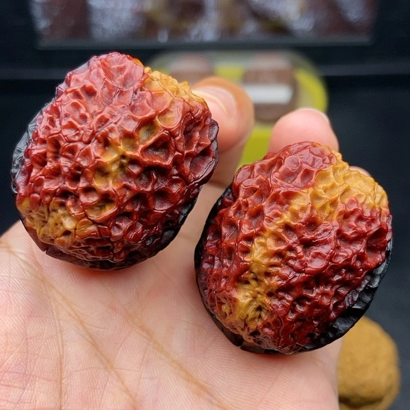 【闪购商品】把件文玩核桃38尺铁绣球