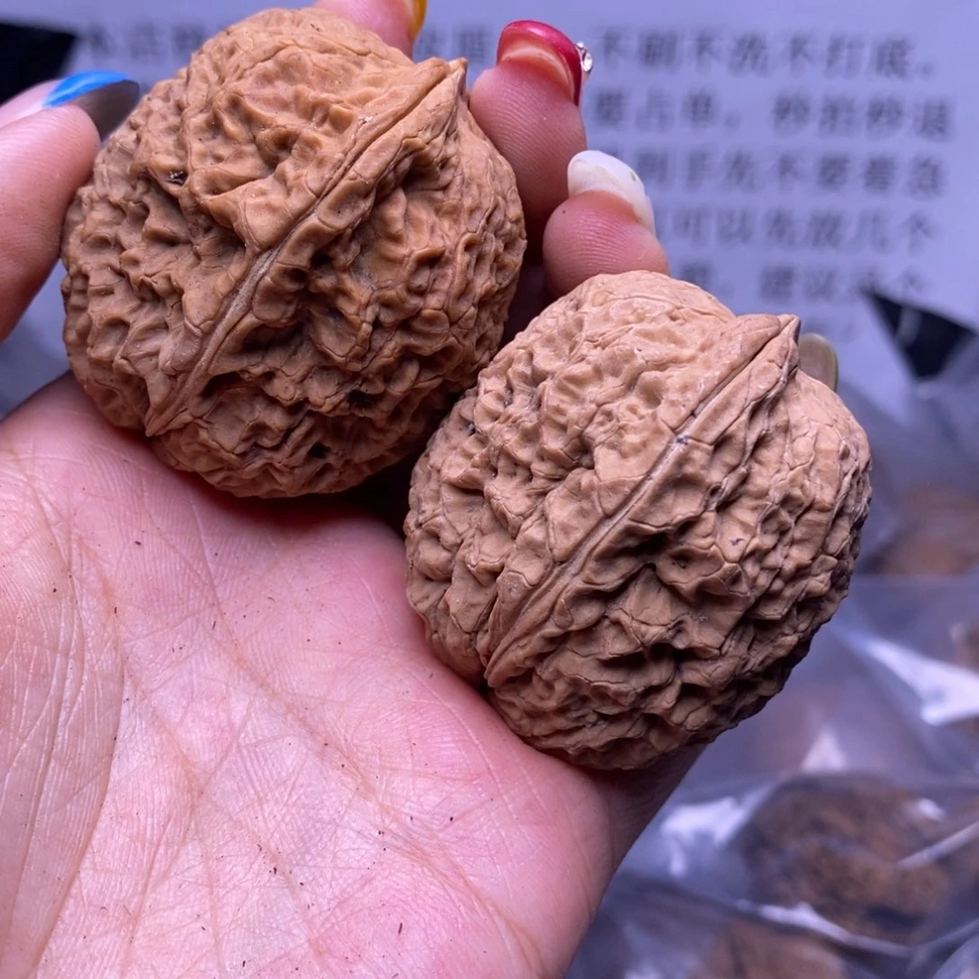 文玩核桃把件云南野生铁核桃23号42mm