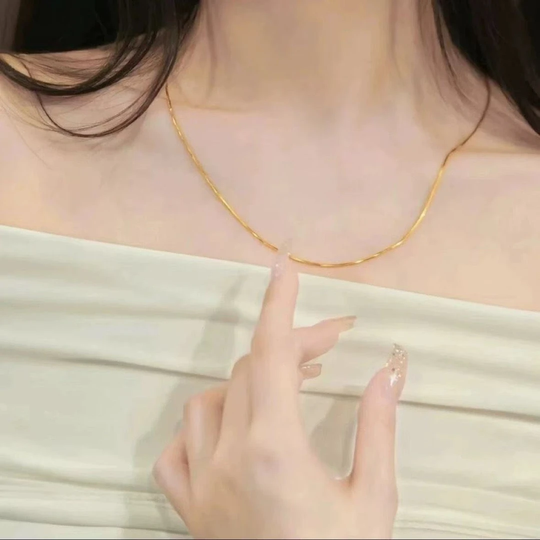 合金项链 精品女士蛇骨链