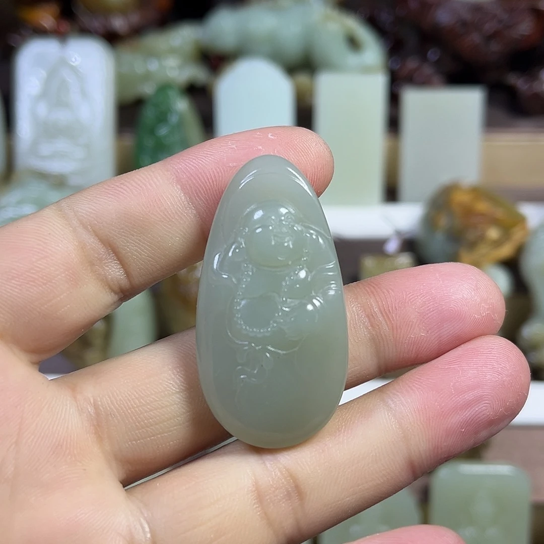 和田玉挂件未镶嵌