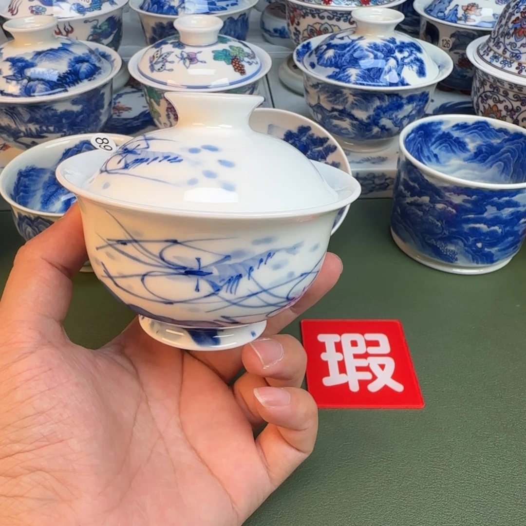 纯手工纯手绘茶具68