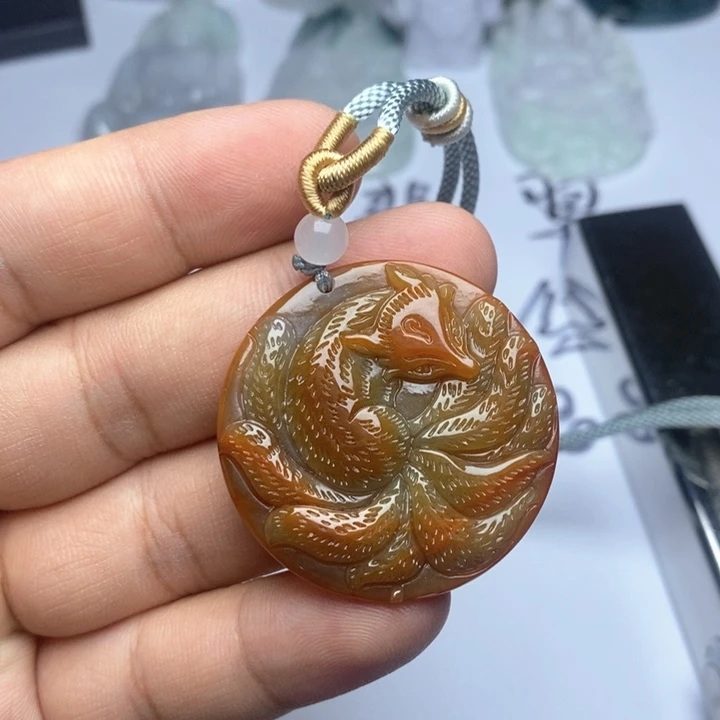颈饰未镶嵌翡翠吉***コ翡翠