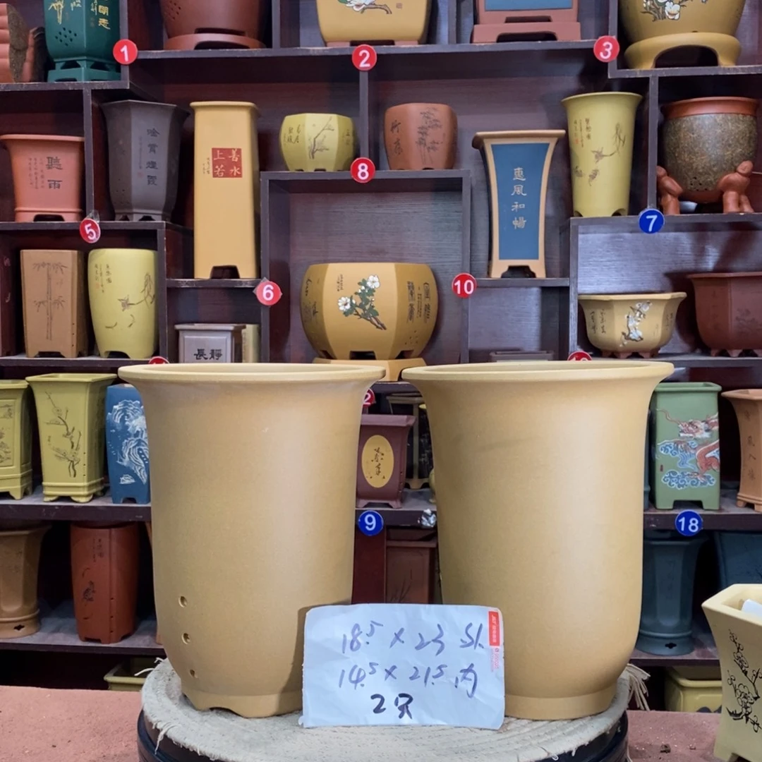 紫砂艺术紫砂花盆