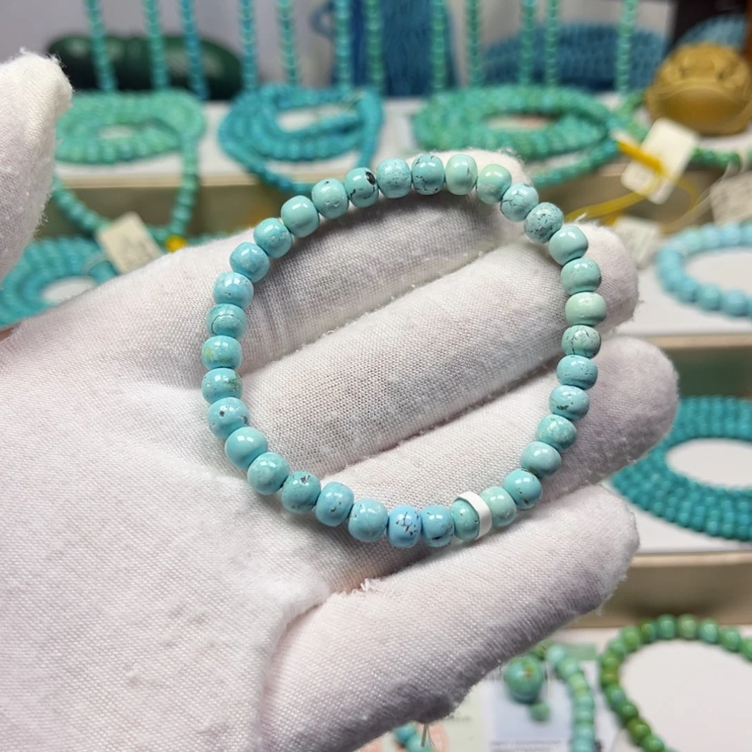 绿松石未镶嵌手链