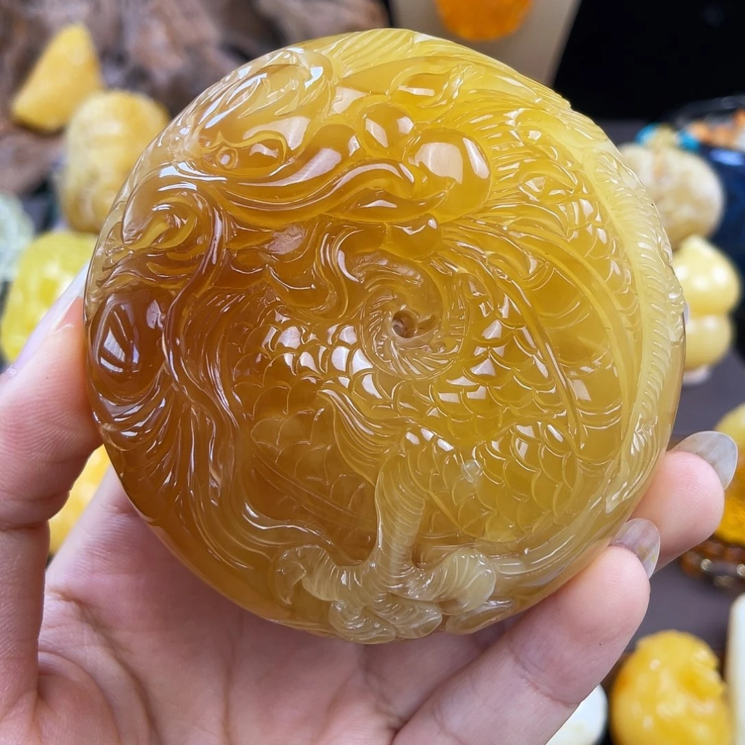 琥珀未镶嵌珠宝奇石