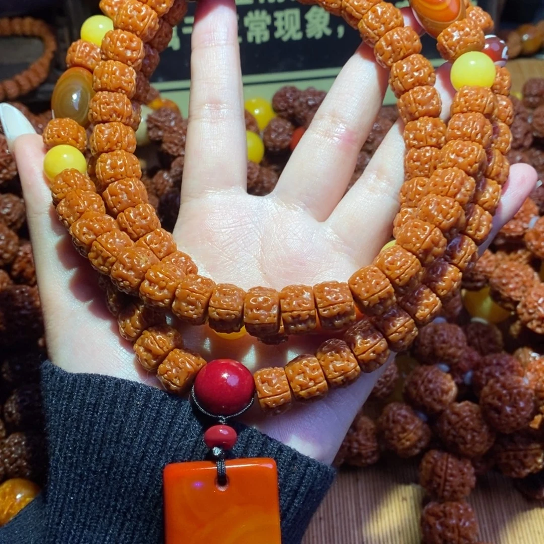 吊坠金刚菩提12-108树王配饰龙切配饰无尘