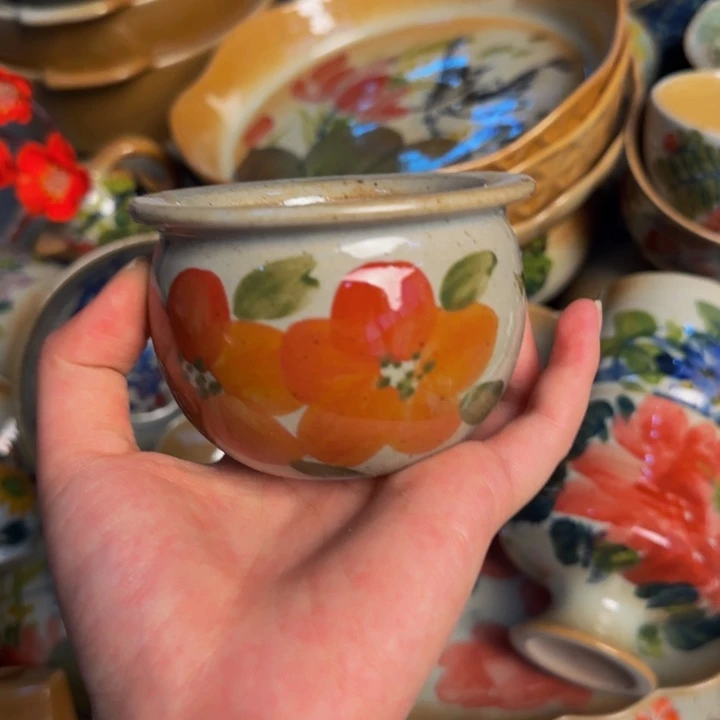 瓷片景德镇陶瓷手工手绘