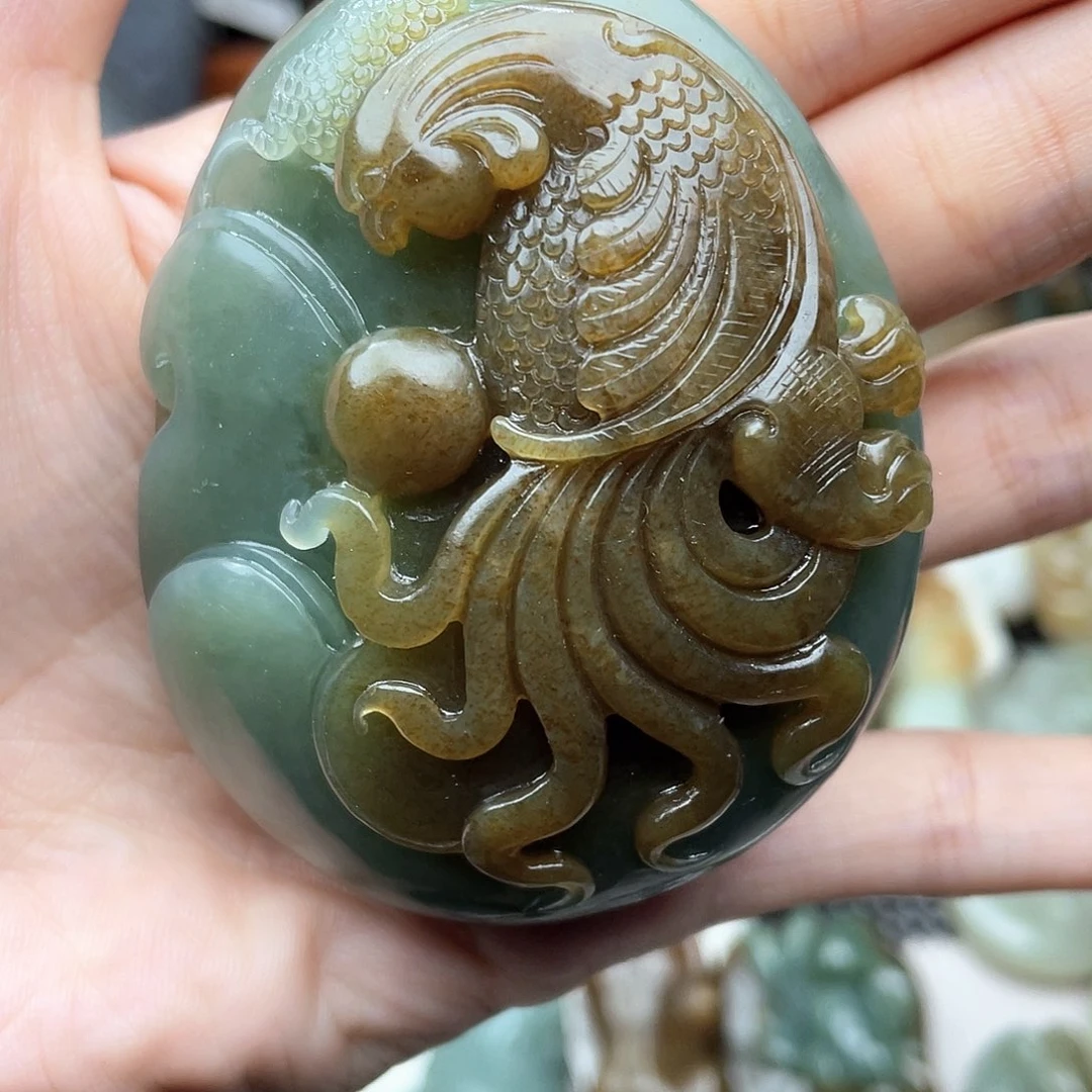 未镶嵌和田玉挂件