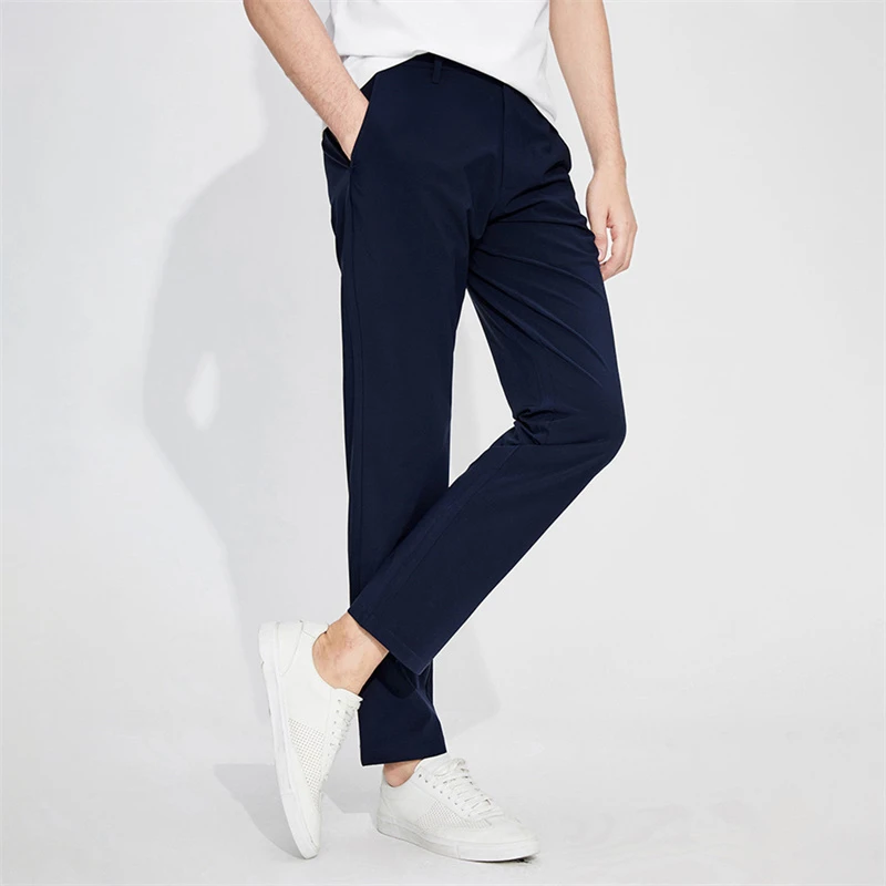 [防水拒油]navigare意大利小帆船夏薄款休闲裤男士弹力直筒裤子