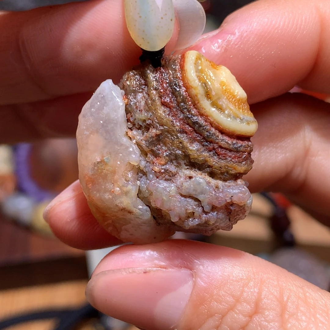 未镶嵌玛瑙/玉髓珠宝半成品