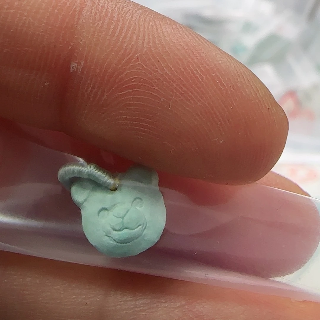 绿松石珠宝半成品未镶嵌