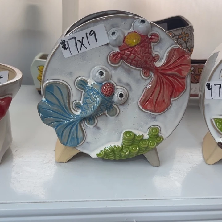 紫砂花盆粗陶材质多肉花盆