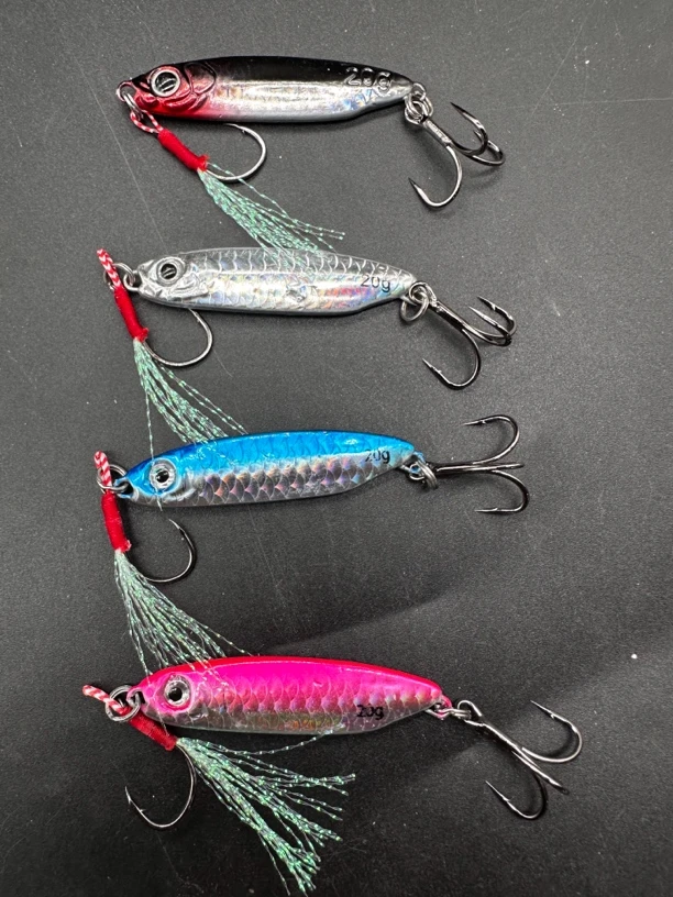 10支10克飘落铁板搭配4倍加强6066钩子