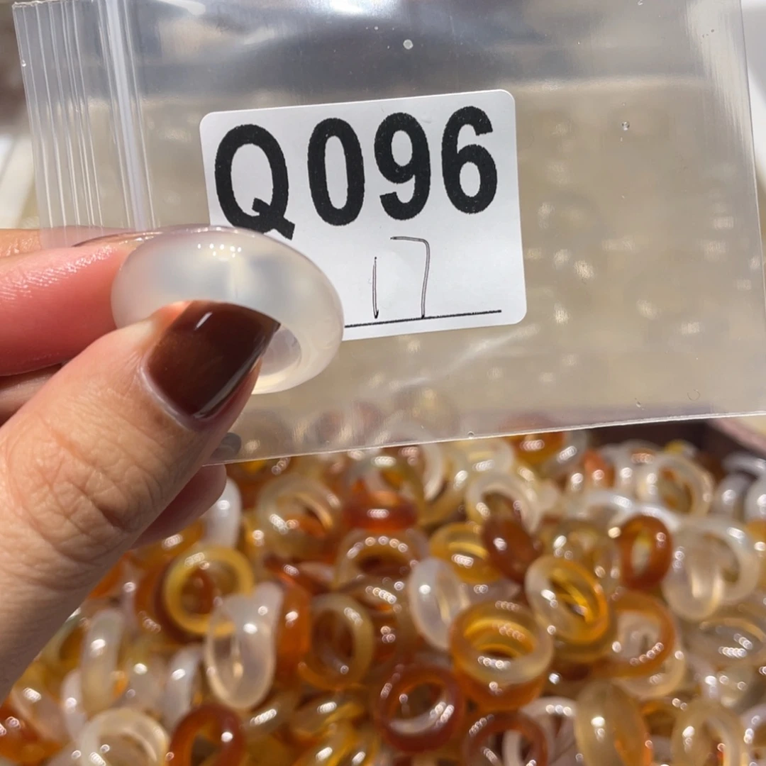 玛瑙/玉髓未镶嵌戒指096