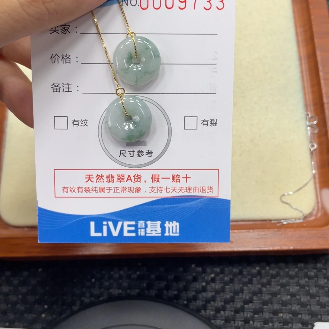 颈饰未镶嵌翡翠x9733