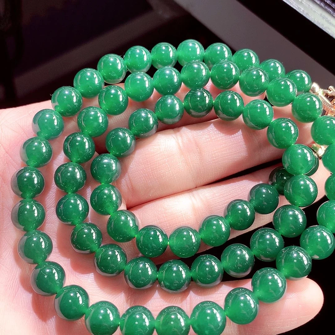 翡翠手链未镶嵌天然翡翠手链未镶嵌