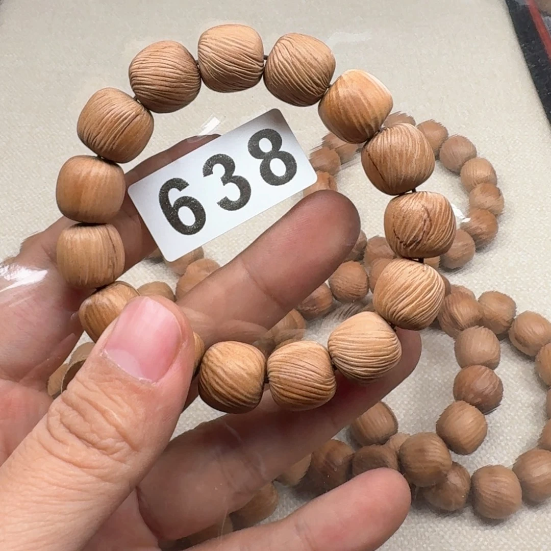 檀香木手串/手链瑕疵品土埋料迈索尔14×15