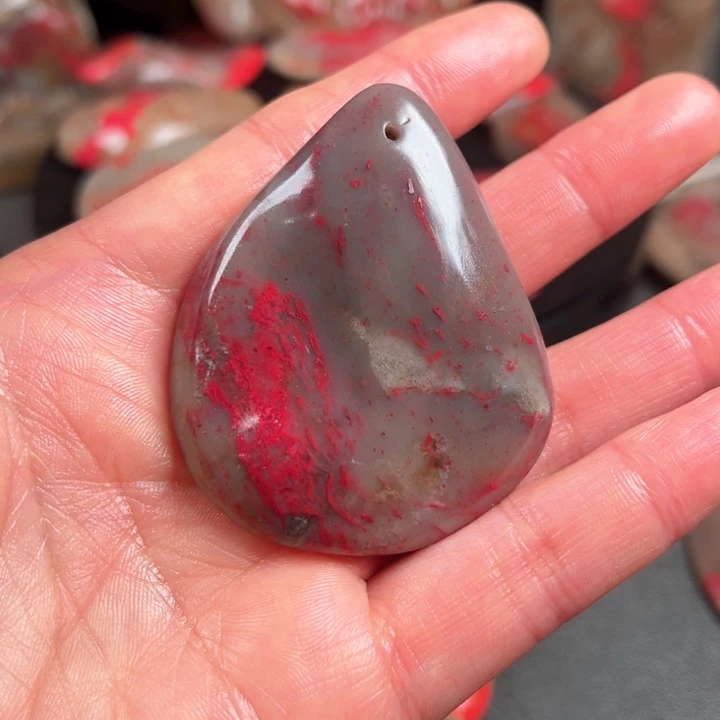 昌化鸡血石华****机昌化鸡血石原石