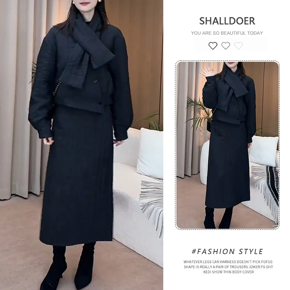 2025慵懒风秋季长袖针织衫休闲裤女款时尚套装时髦潮流