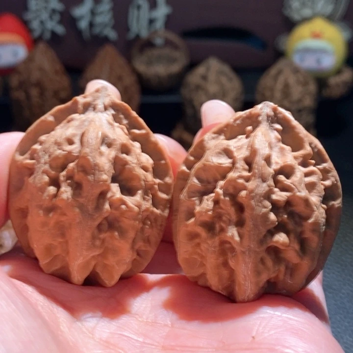 吊坠文玩核桃聚核财婉楸130