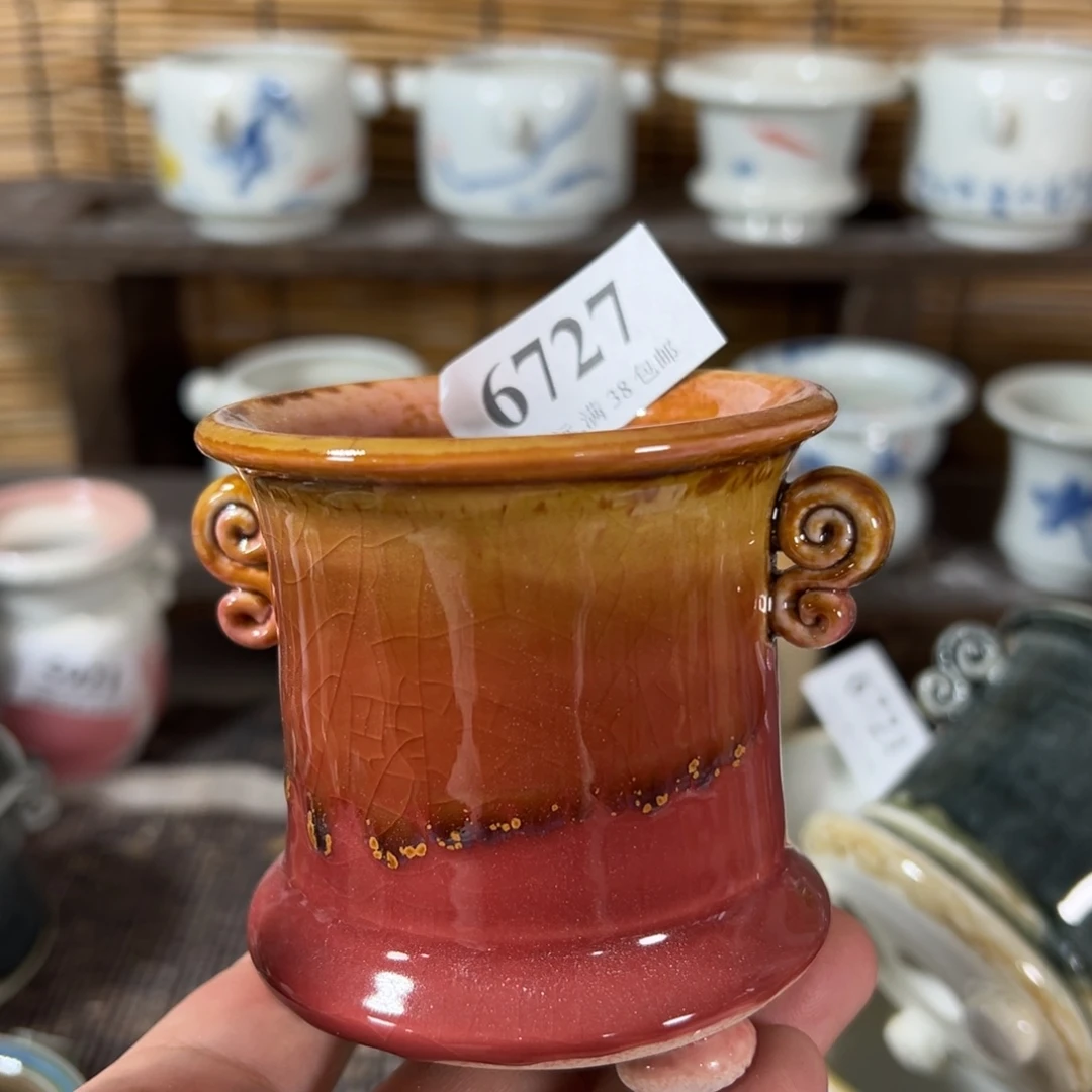 口6 景德镇手工花盆